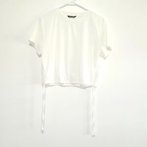 Size XL SHEIN shirt with ruched ties